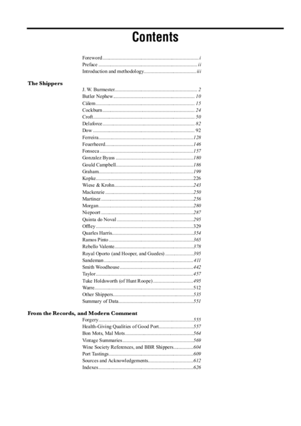 Port Vintages Book - 1st edition