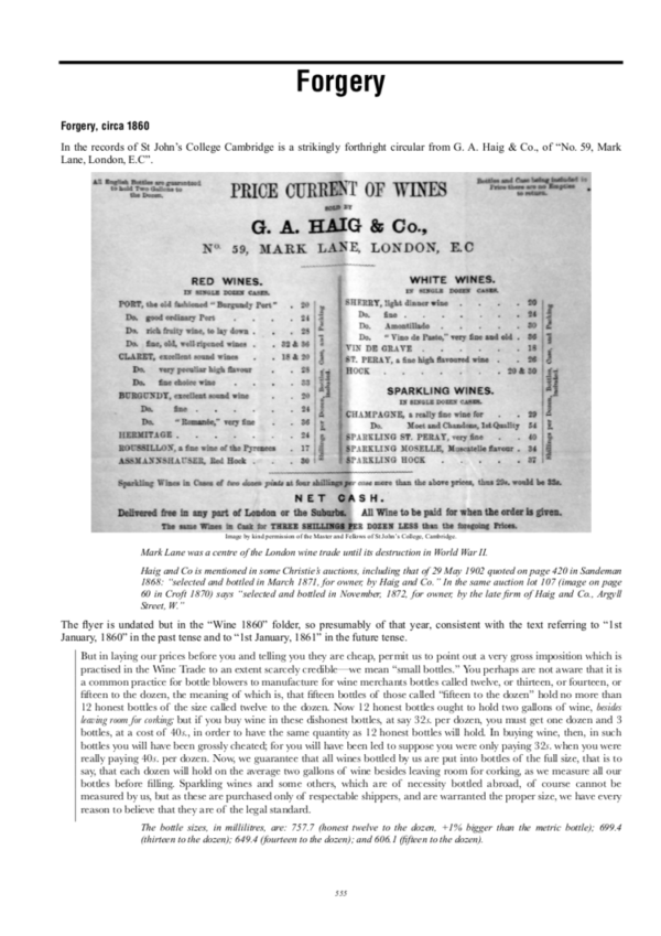Port Vintages Book - 1st edition