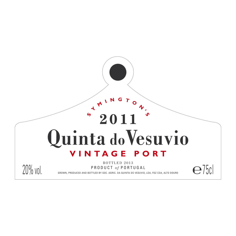 2011 Quinta do Vesúvio Vintage Porto