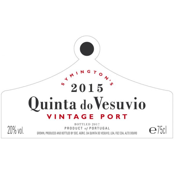 2015 Quinta do Vesúvio Vintage Porto