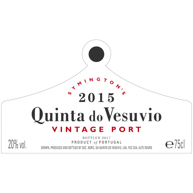 2015 Quinta do Vesúvio Vintage Porto