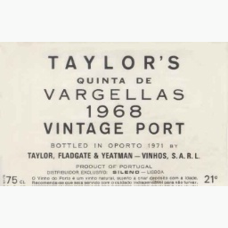 Taylors_Vargellas_Vintage_1968_label